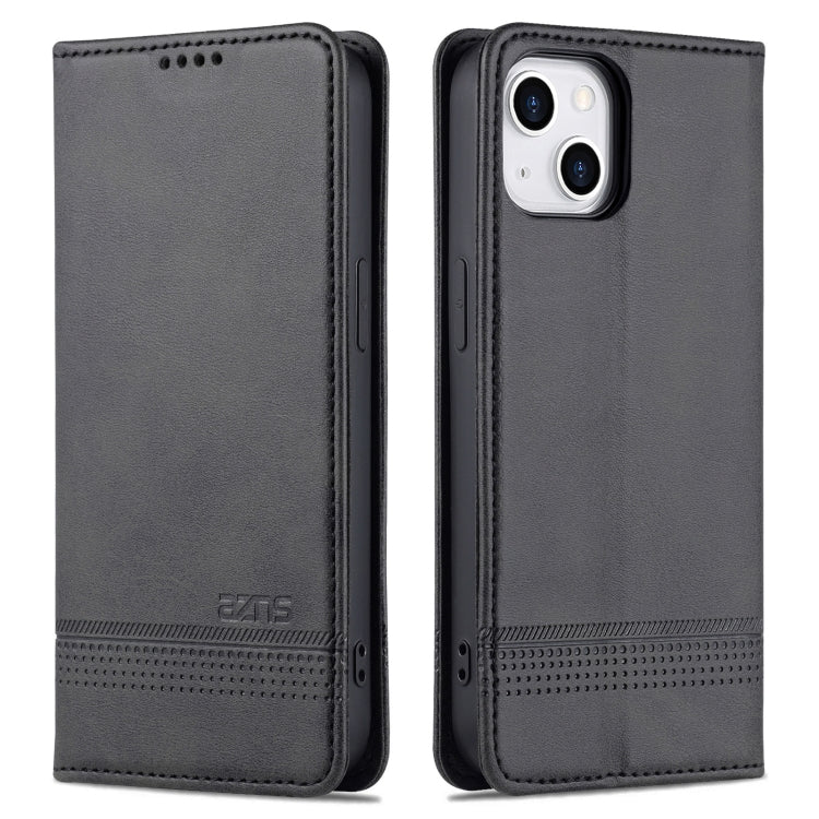 For iPhone 14 Plus Leather Wallet Case with Card Holder & Magnetic Closure