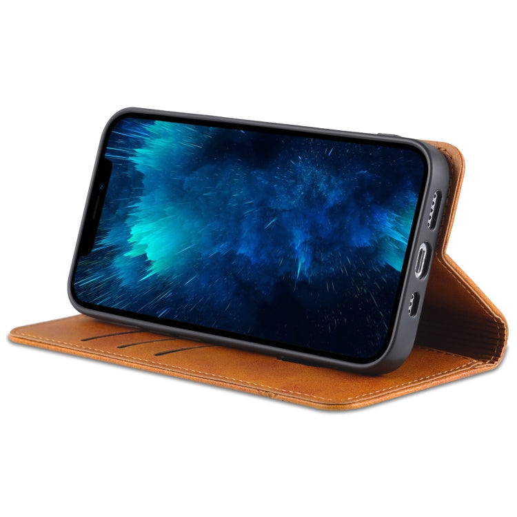 iPhone 14 Pro Leather Wallet Case with Card Holder & Magnetic Closure