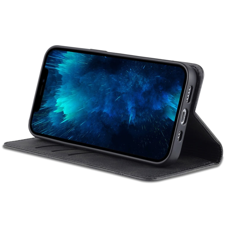 iPhone 14 Pro Leather Wallet Case with Card Holder & Magnetic Closure