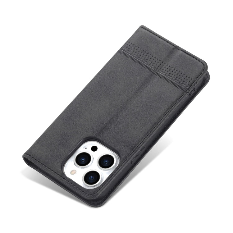 iPhone 14 Pro Leather Wallet Case with Card Holder & Magnetic Closure