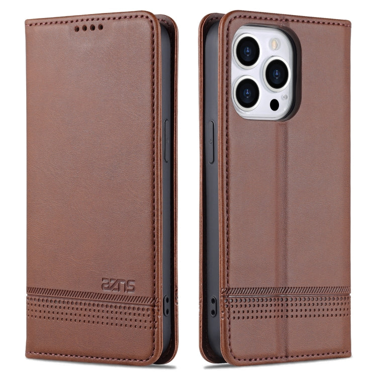 iPhone 14 Pro Max Leather Wallet Case with Card Holder & Magnetic Closure