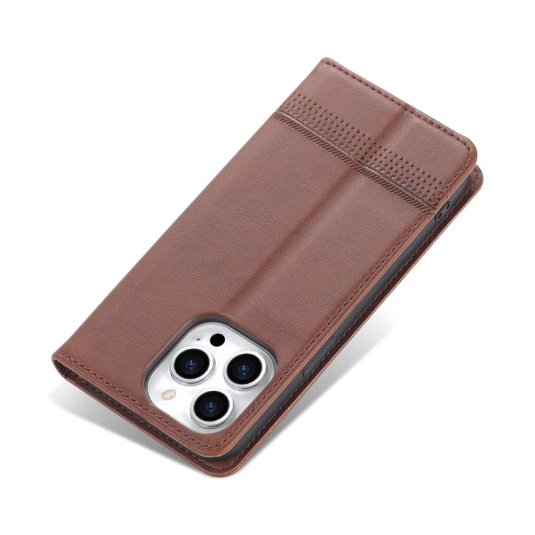 iPhone 14 Pro Max Leather Wallet Case with Card Holder & Magnetic Closure