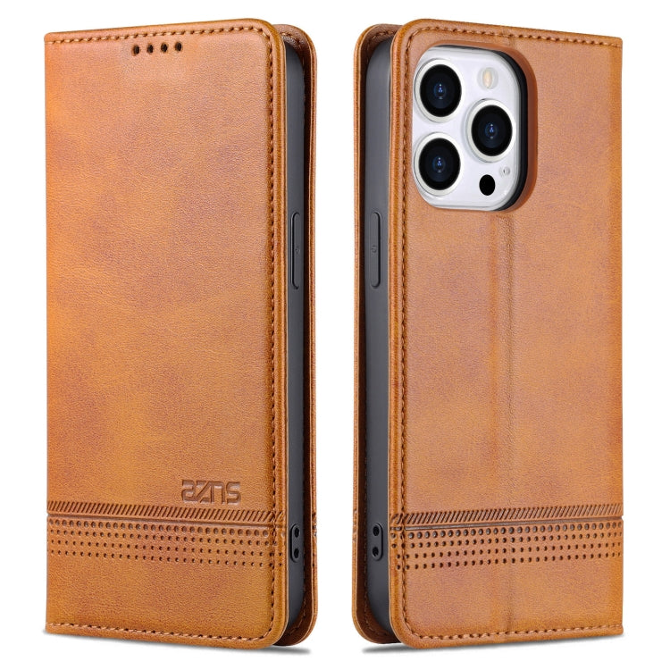 iPhone 14 Pro Max Leather Wallet Case with Card Holder & Magnetic Closure