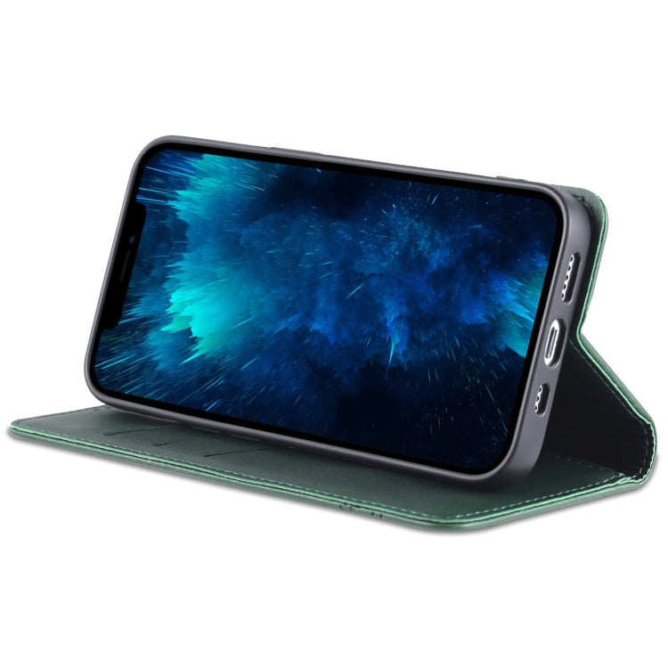 iPhone 14 Pro Max Leather Wallet Case with Card Holder & Magnetic Closure