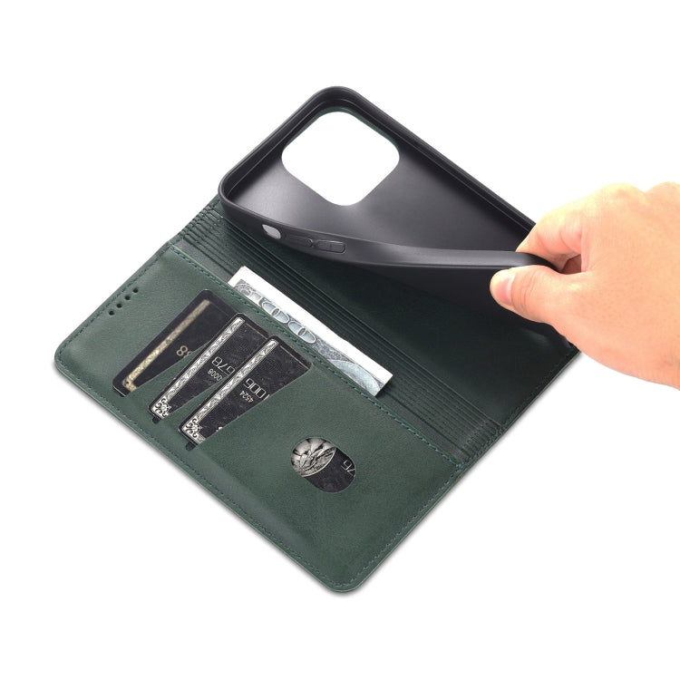 iPhone 14 Pro Max Leather Wallet Case with Card Holder & Magnetic Closure