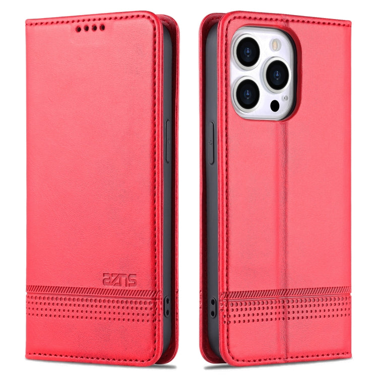 iPhone 14 Pro Max Leather Wallet Case with Card Holder & Magnetic Closure