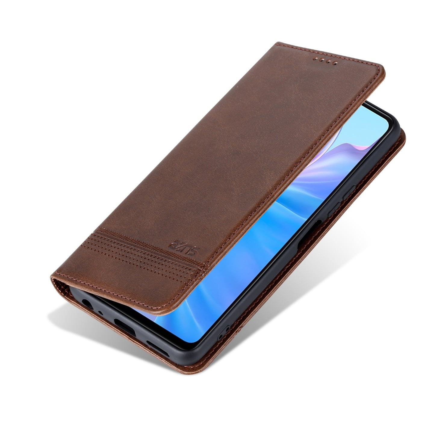 For Vivo Y77e/Y77 5G Leather Wallet Case with Card Holder & Magnetic Closure