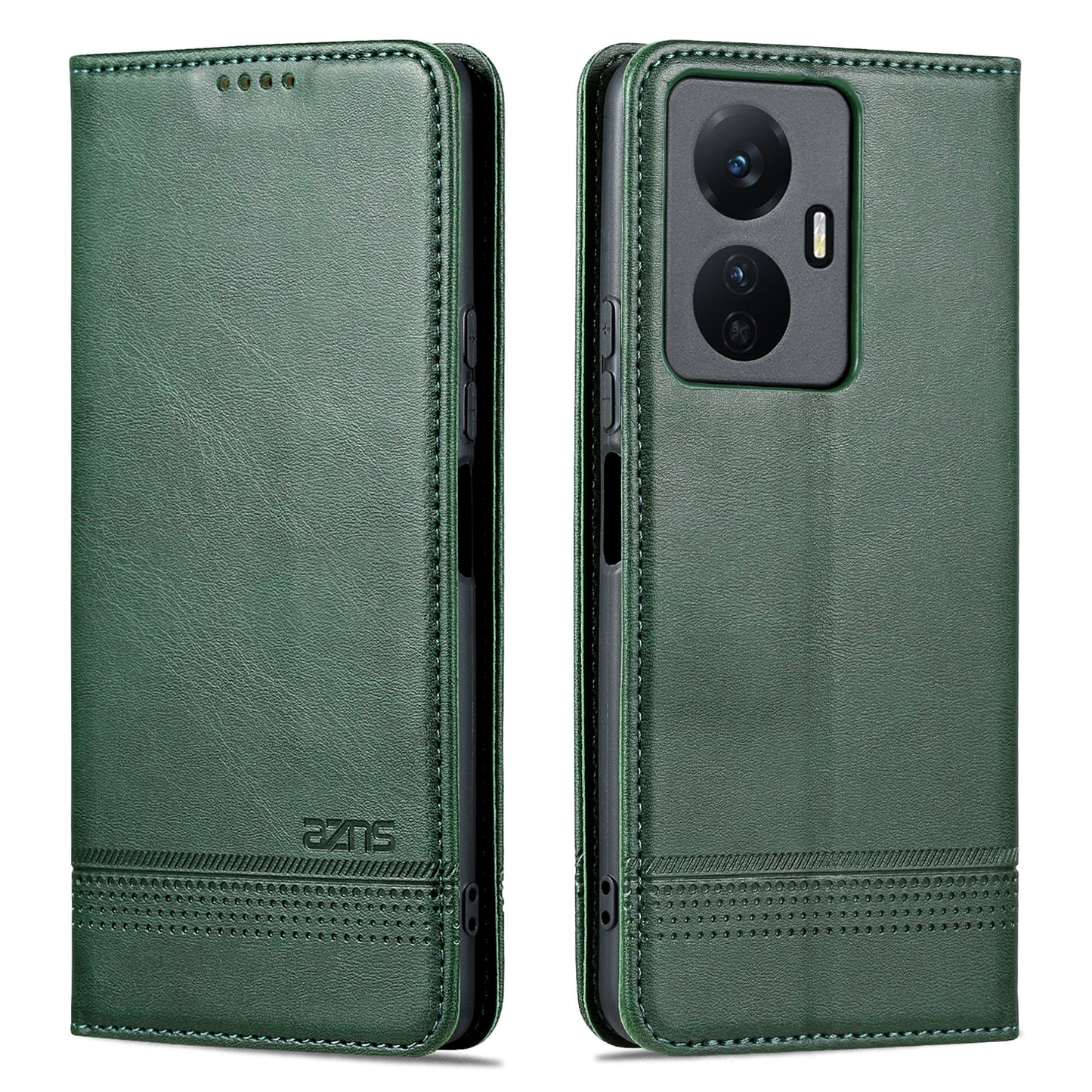 For Vivo Y77e/Y77 5G Leather Wallet Case with Card Holder & Magnetic Closure