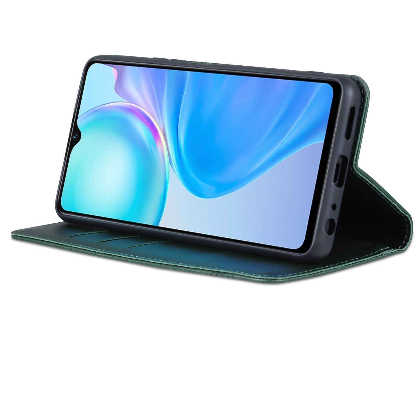 For Vivo Y77e/Y77 5G Leather Wallet Case with Card Holder & Magnetic Closure