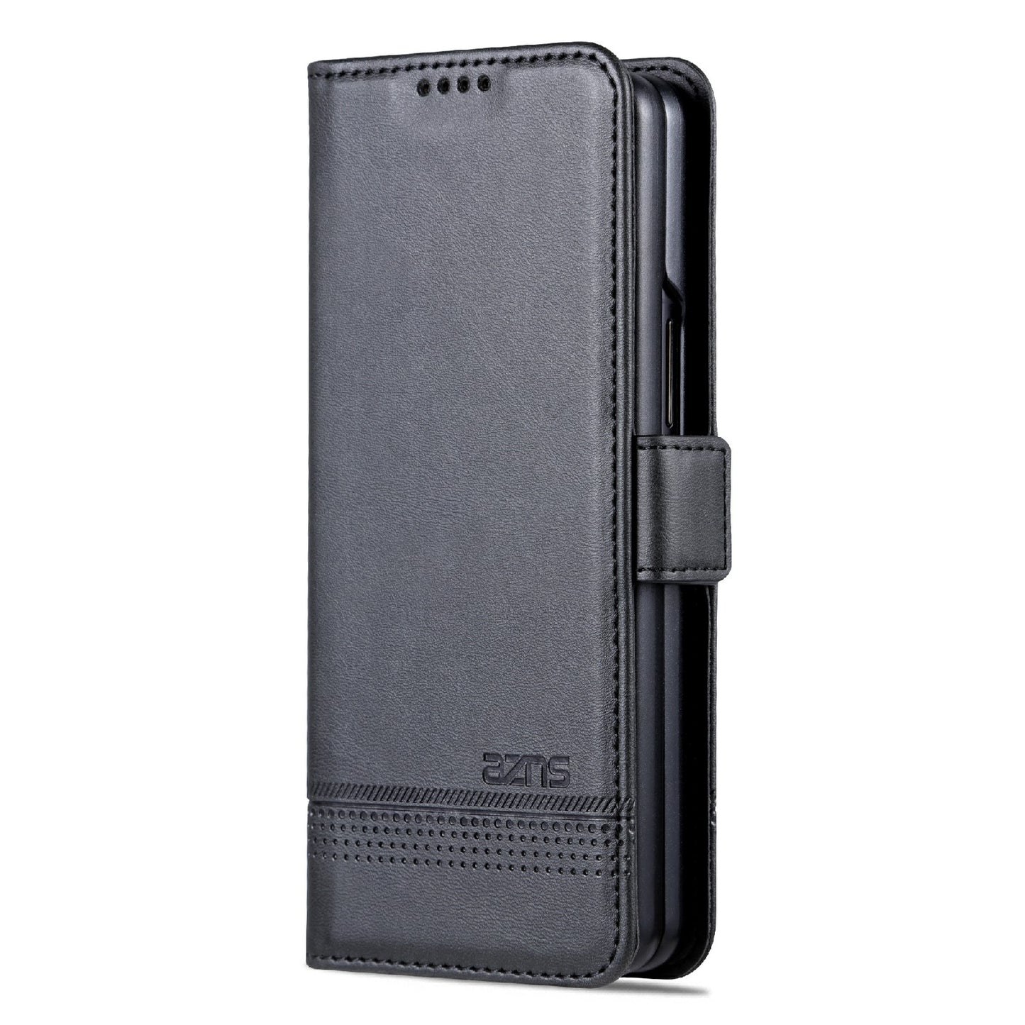 For Samsung Galaxy Z Fold3 5G Leather Wallet Case with Card Holder & Magnetic Closure