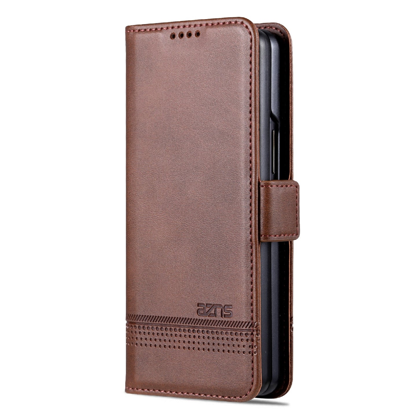 For Samsung Galaxy Z Fold3 5G Leather Wallet Case with Card Holder & Magnetic Closure