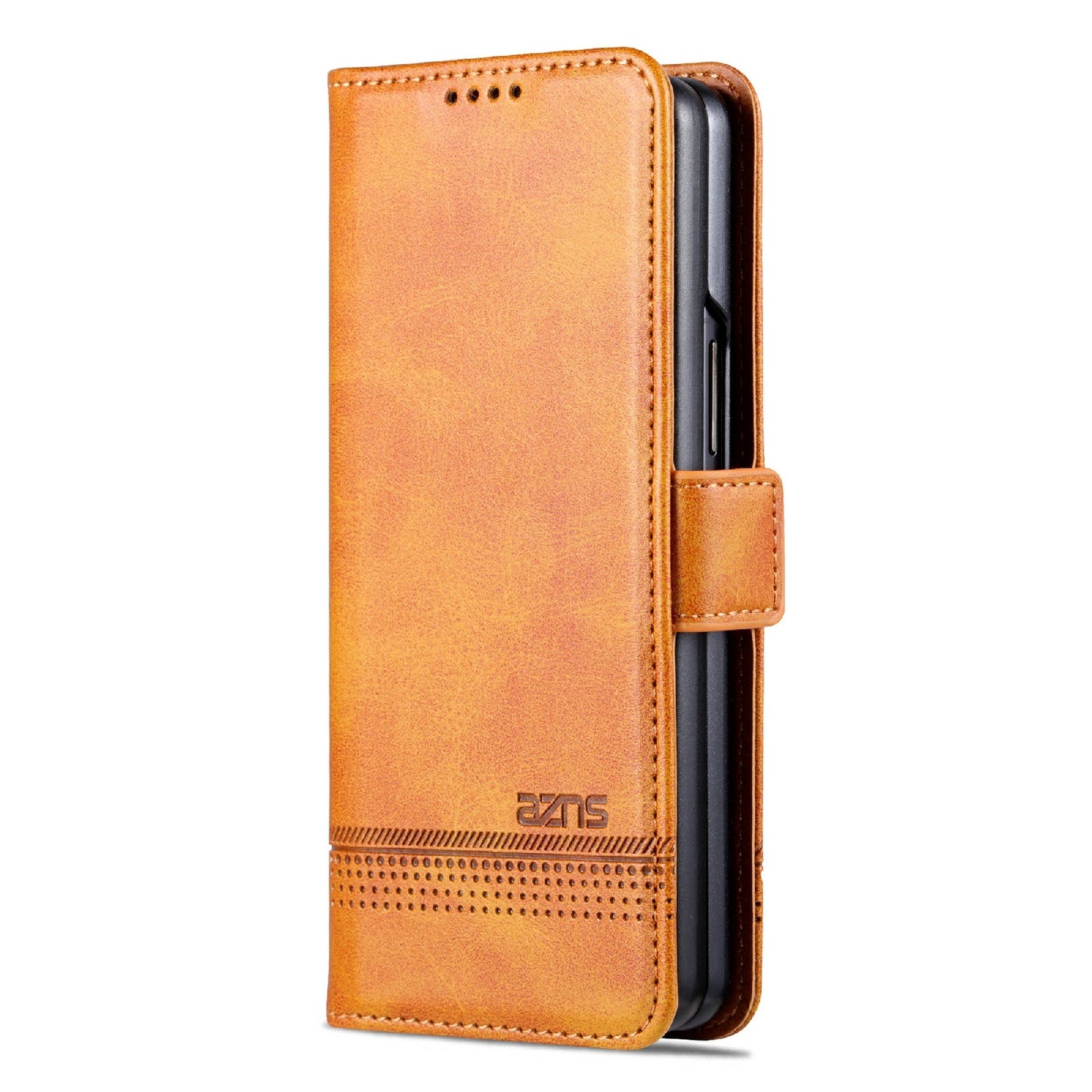 For Samsung Galaxy Z Fold3 5G Leather Wallet Case with Card Holder & Magnetic Closure