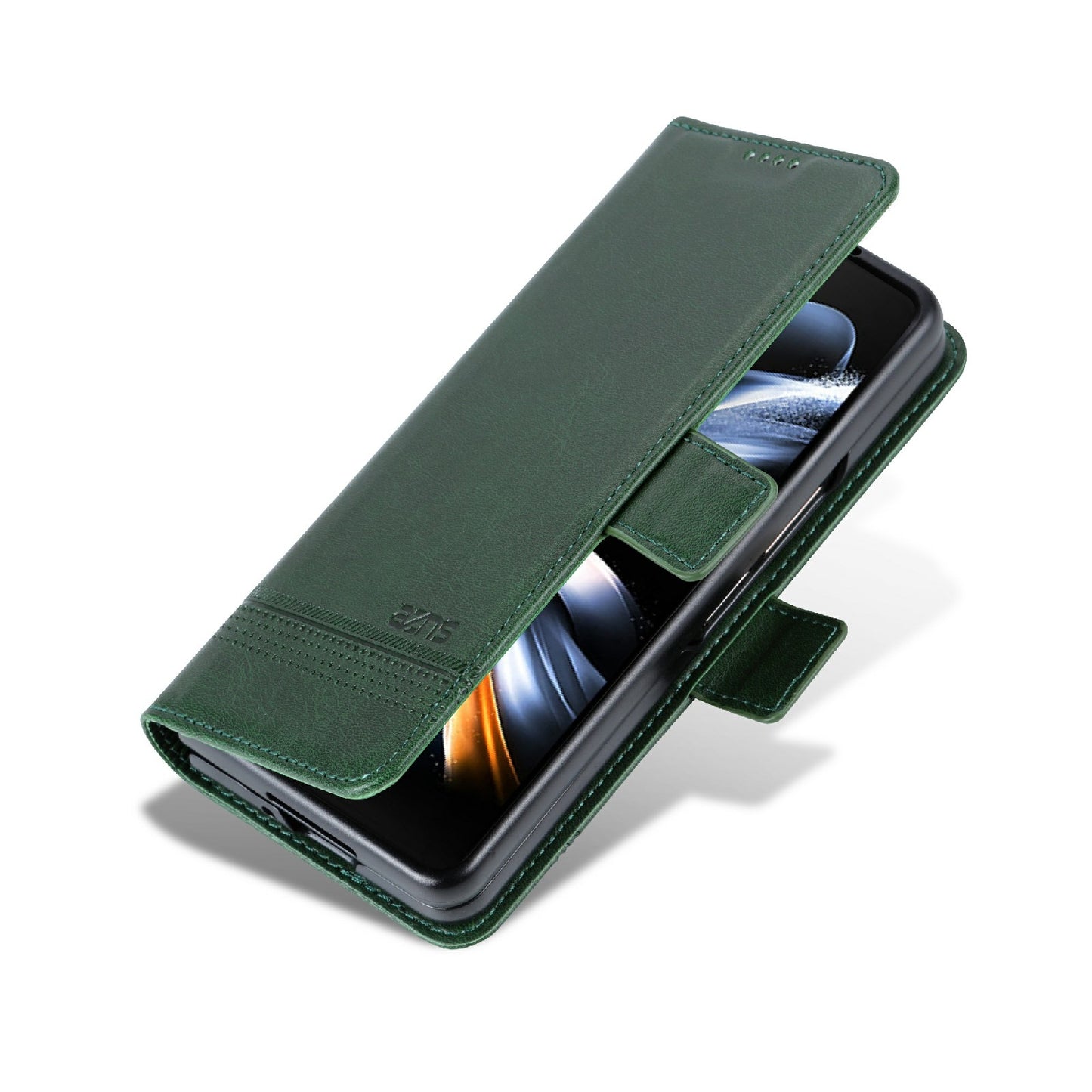 For Samsung Galaxy Z Fold3 5G Leather Wallet Case with Card Holder & Magnetic Closure