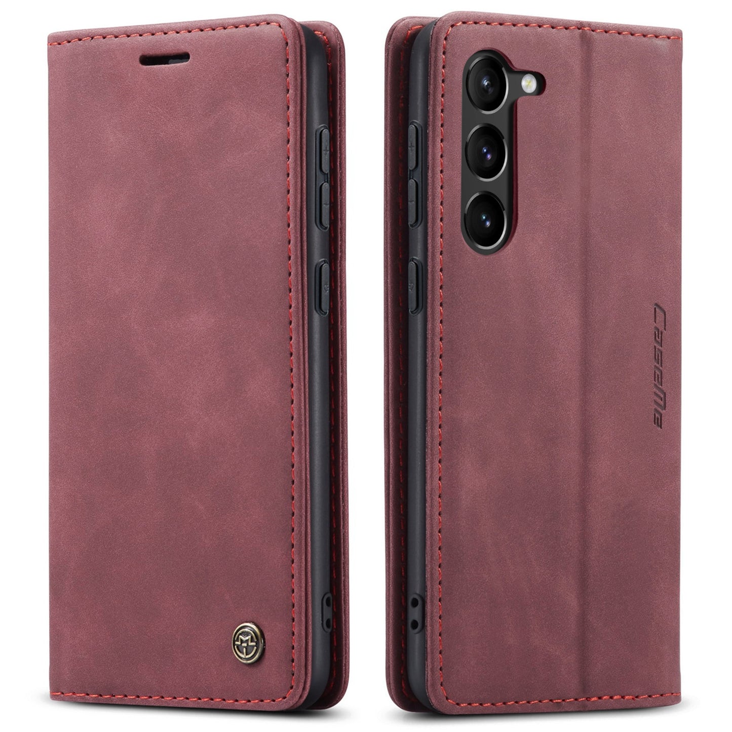 For Samsung Galaxy S23 5G Leather Case - Horizontal Flip, Card Holder & Wallet, Luxurious Design