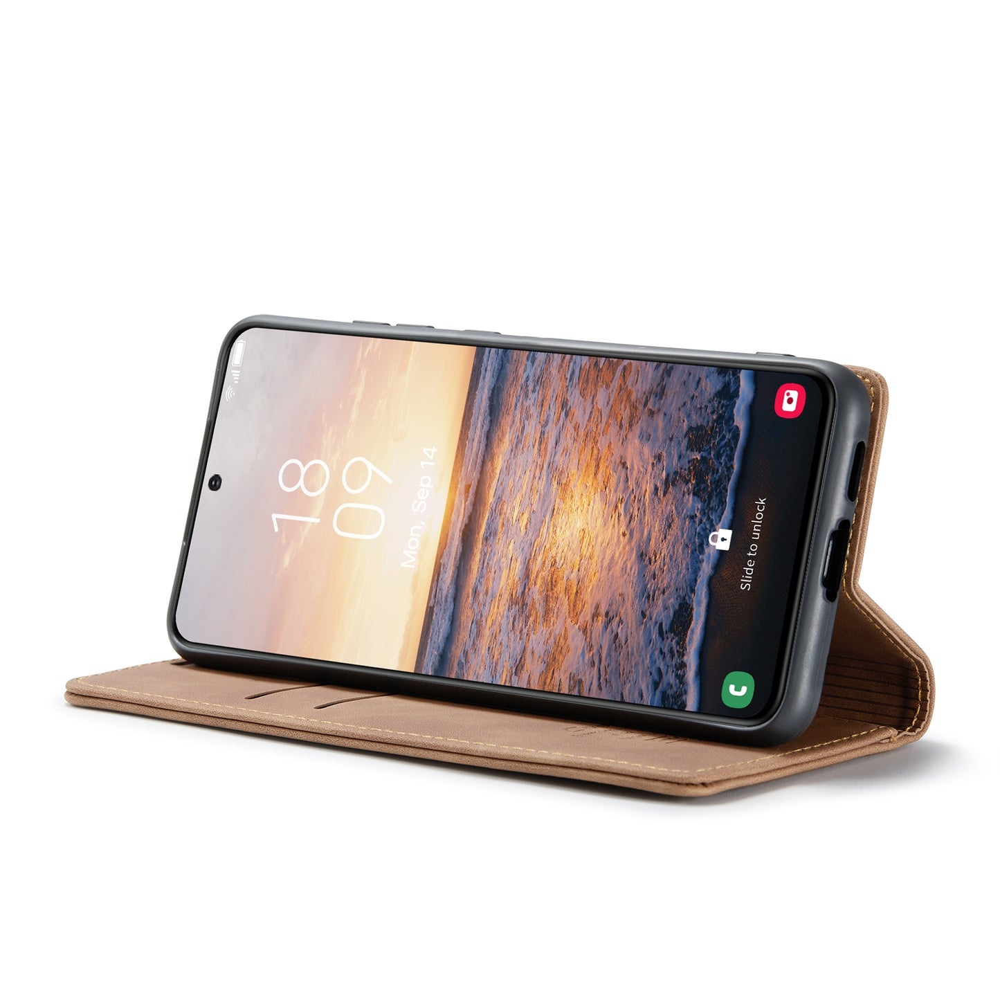 For Samsung Galaxy S23 5G Leather Case - Horizontal Flip, Card Holder & Wallet, Luxurious Design