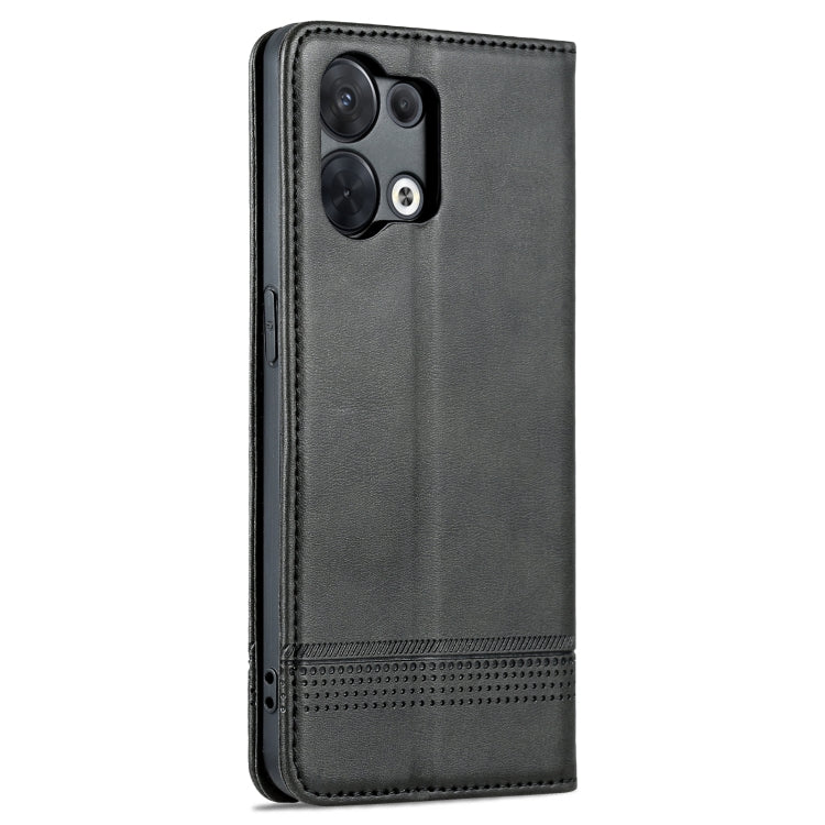 For OPPO Reno9/Reno9 Pro Leather Wallet Case with Card Holder & Magnetic Closure