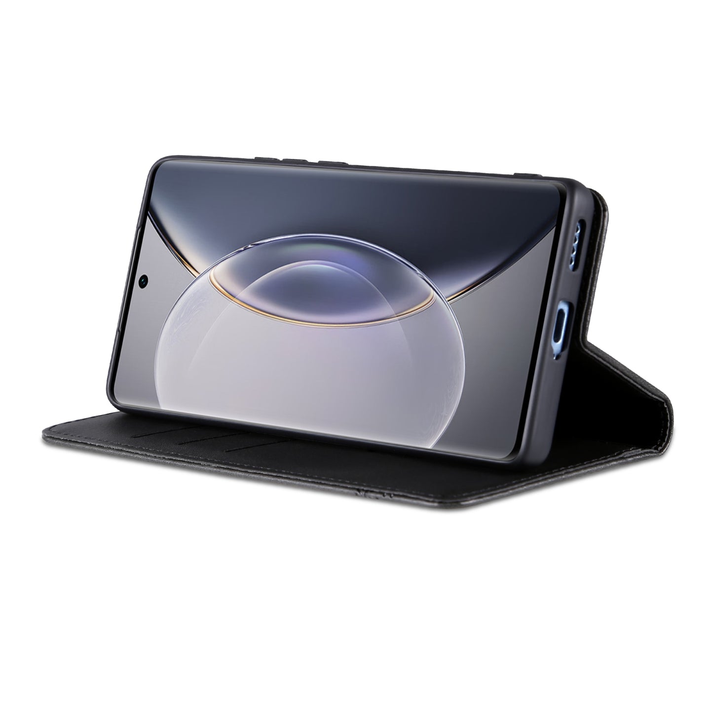 For Vivo X90 Pro Leather Wallet Case with Card Holder & Magnetic Closure