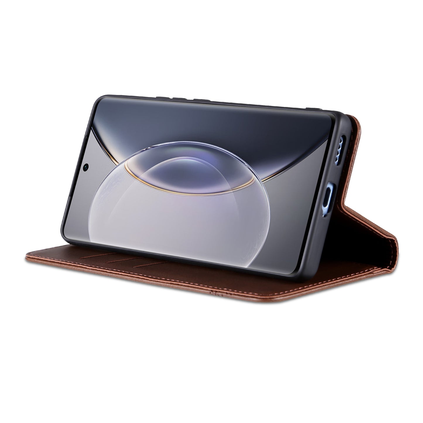For Vivo X90 Pro Leather Wallet Case with Card Holder & Magnetic Closure