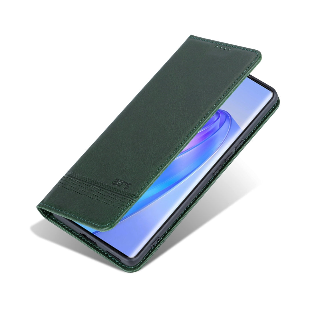 Honor X50 Leather Wallet Case with Card Holder & Magnetic Closure