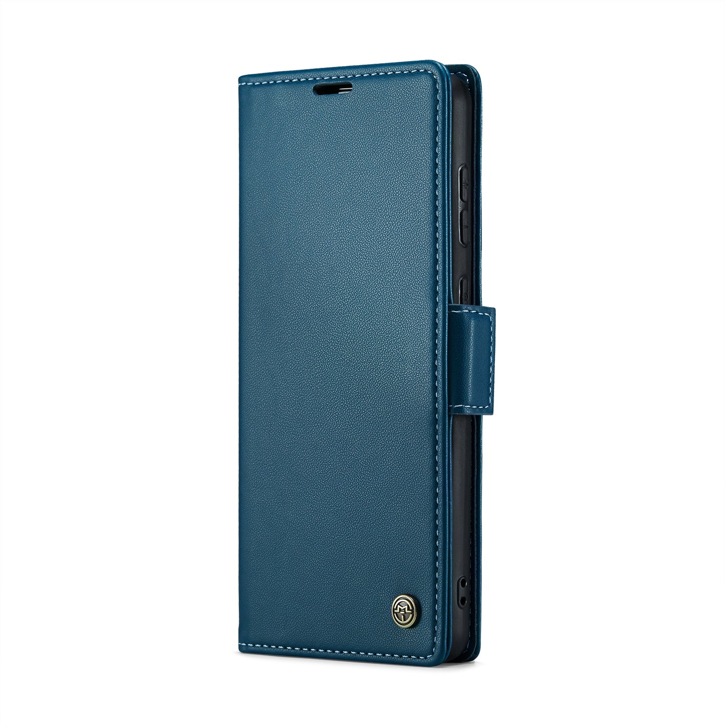 Samsung Galaxy S20 FE Case - RFID Anti-Theft Leather, Butterfly Buckle, Card Slot, Litchi Texture
