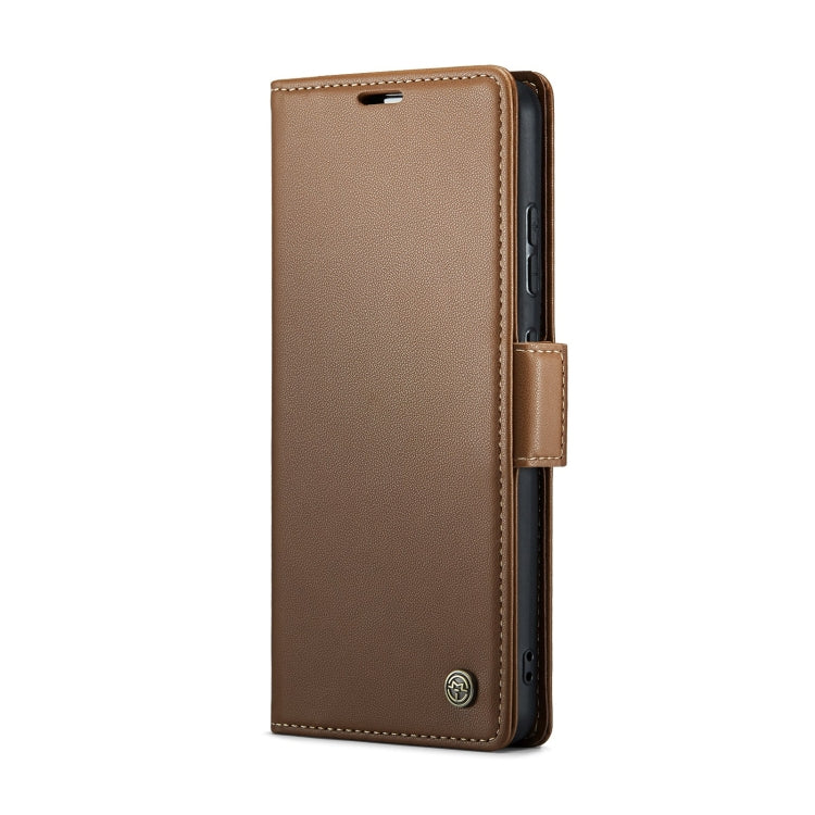 For Samsung Galaxy A51/M40s Case - RFID Litchi Leather with Card Slot & Stand