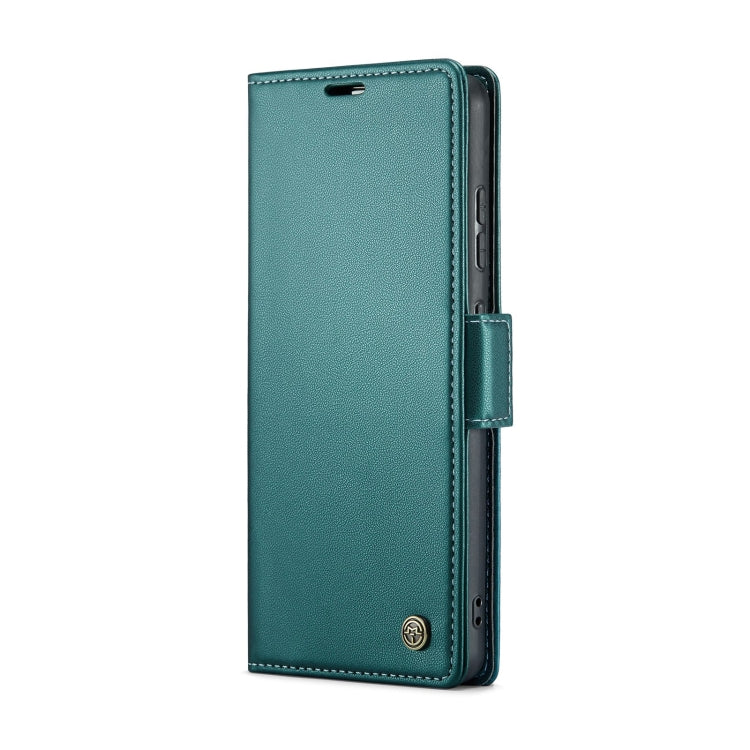 For Samsung Galaxy A51/M40s Case - RFID Litchi Leather with Card Slot & Stand