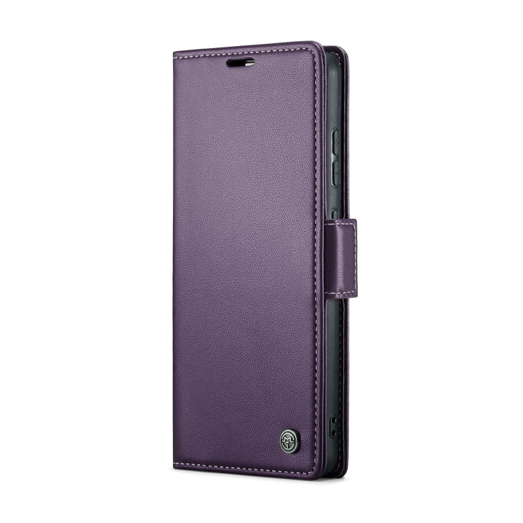 For Samsung Galaxy A51/M40s Case - RFID Litchi Leather with Card Slot & Stand