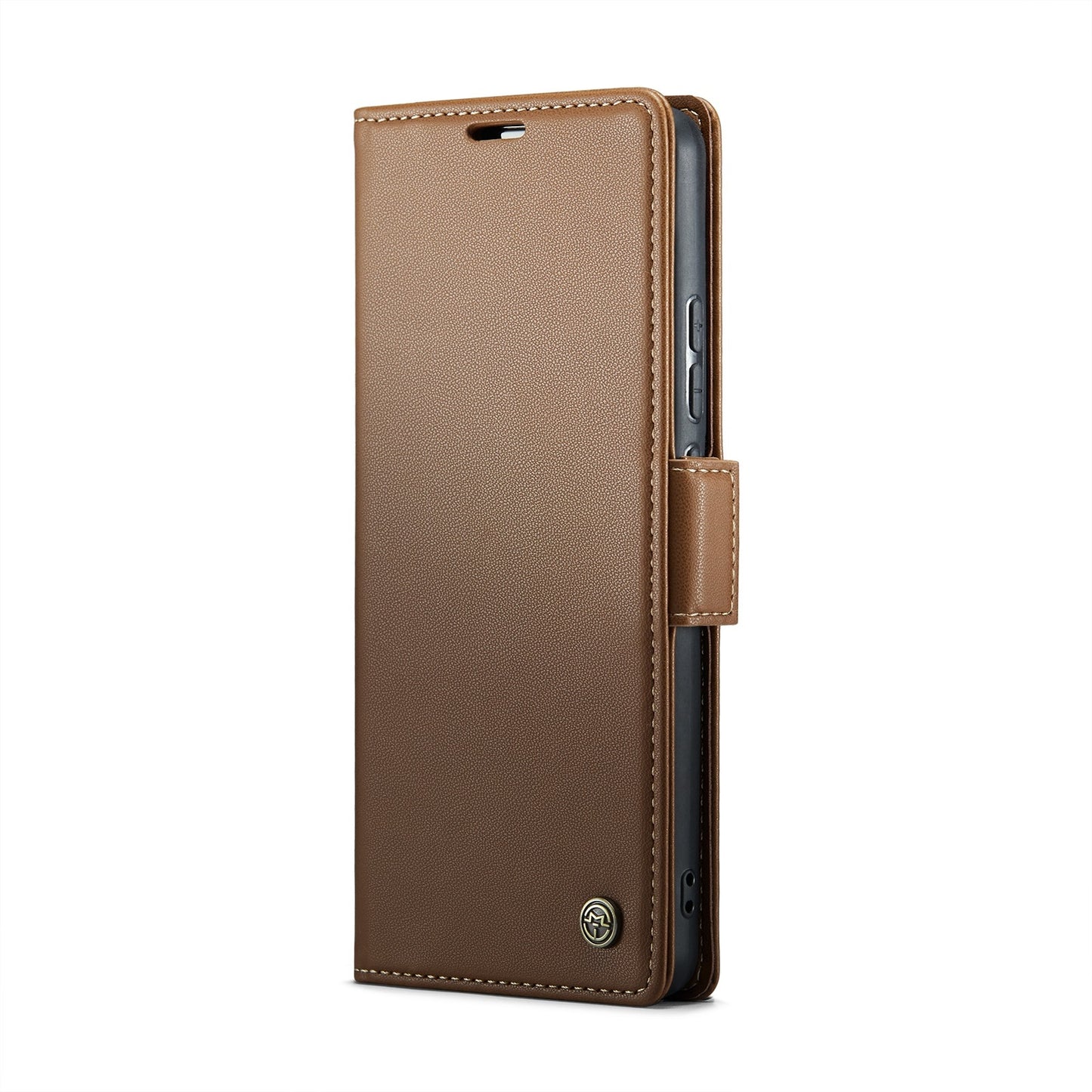 For Samsung Galaxy A72 Case - RFID Blocking Litchi Leather Wallet with Stand & Card Slot