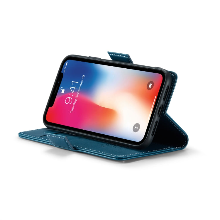 For iPhone XS Max Leather Case - RFID Anti-Theft, Butterfly Buckle, Litchi Texture, Card Slot