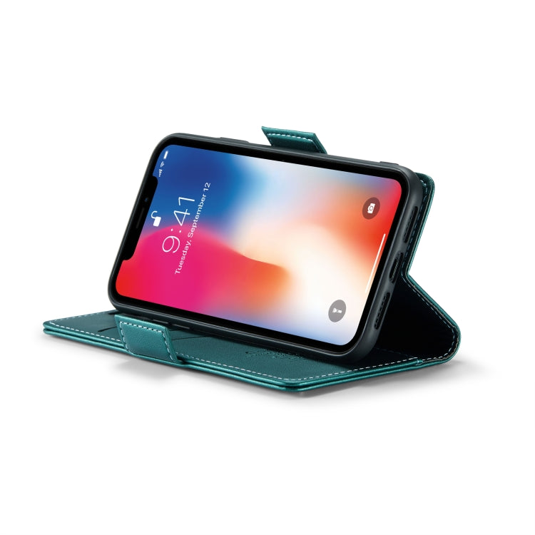 For iPhone XS Max Leather Case - RFID Anti-Theft, Butterfly Buckle, Litchi Texture, Card Slot