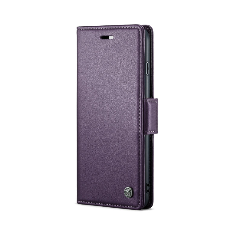 For iPhone 6 Plus/7 Plus/8 Plus Leather Case - RFID Anti-Theft, Butterfly Buckle, Litchi Texture, Card Slot