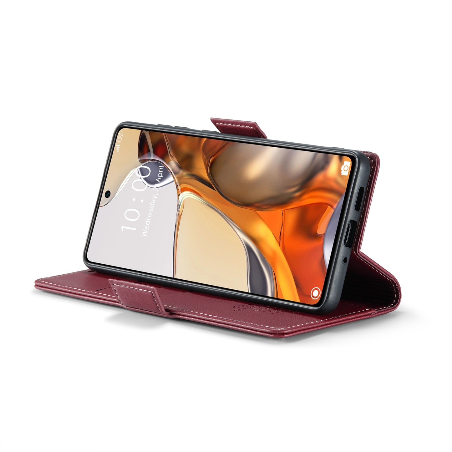 For Xiaomi 11T / 11T Pro Leather Case - RFID Anti-Theft, Litchi Texture, Wallet & Stand Design