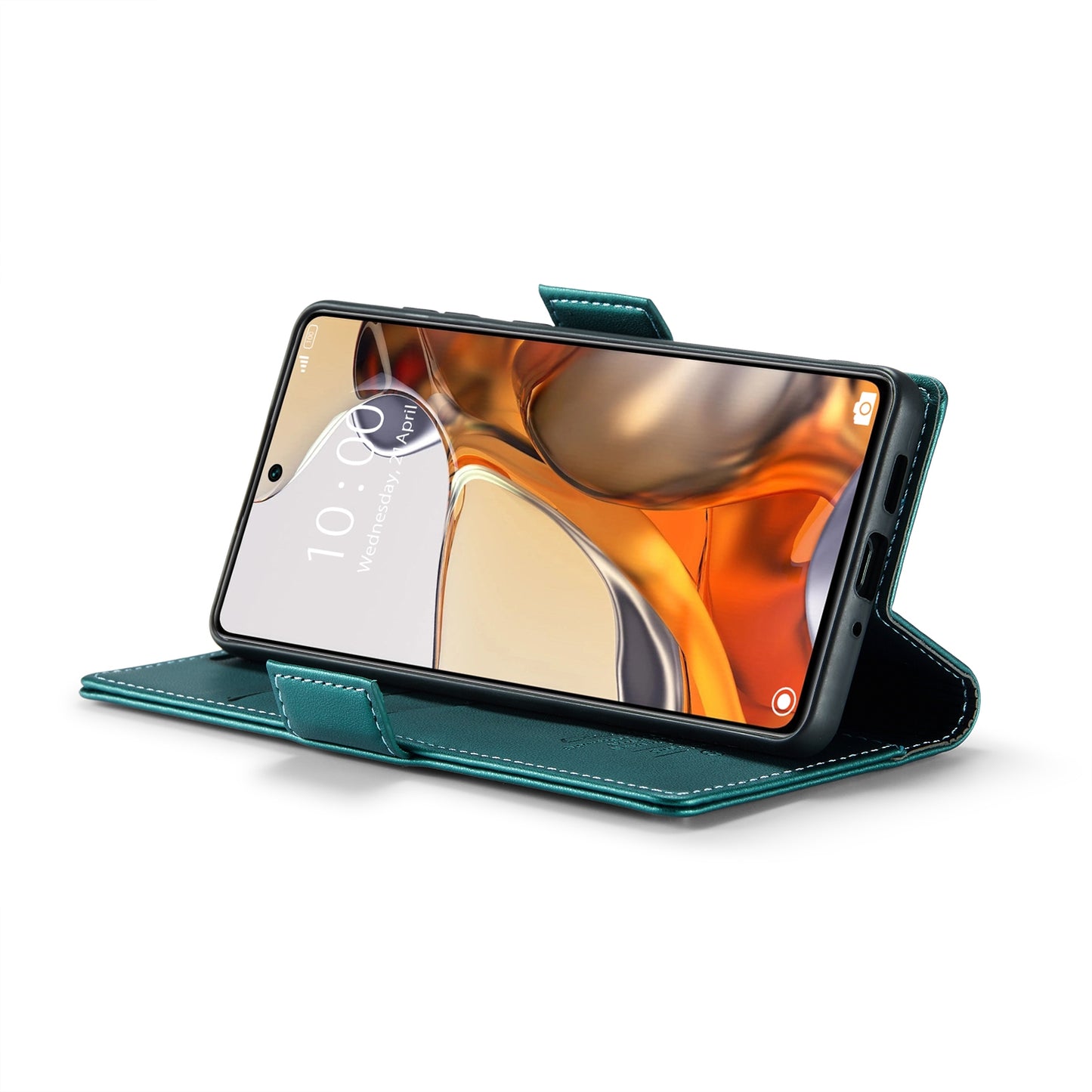 For Xiaomi 11T / 11T Pro Leather Case - RFID Anti-Theft, Litchi Texture, Wallet & Stand Design