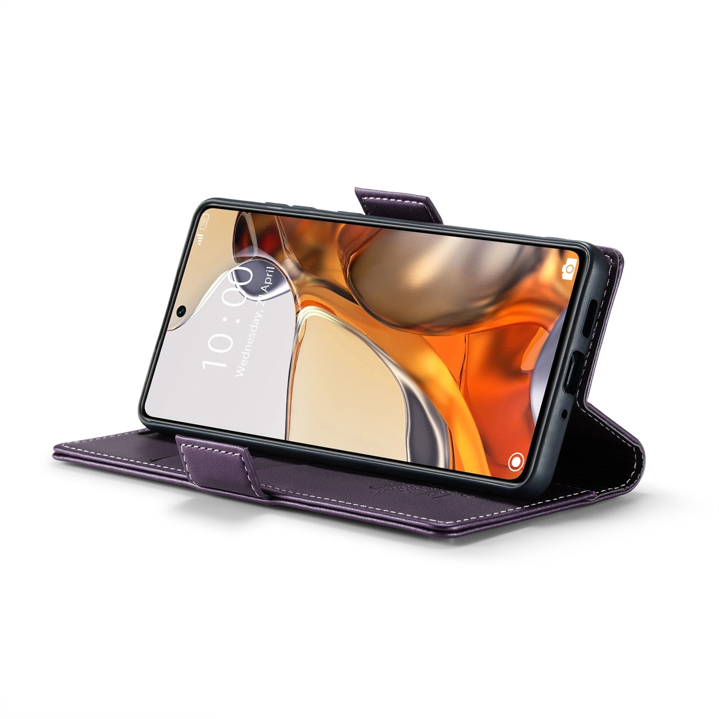 For Xiaomi 11T / 11T Pro Leather Case - RFID Anti-Theft, Litchi Texture, Wallet & Stand Design