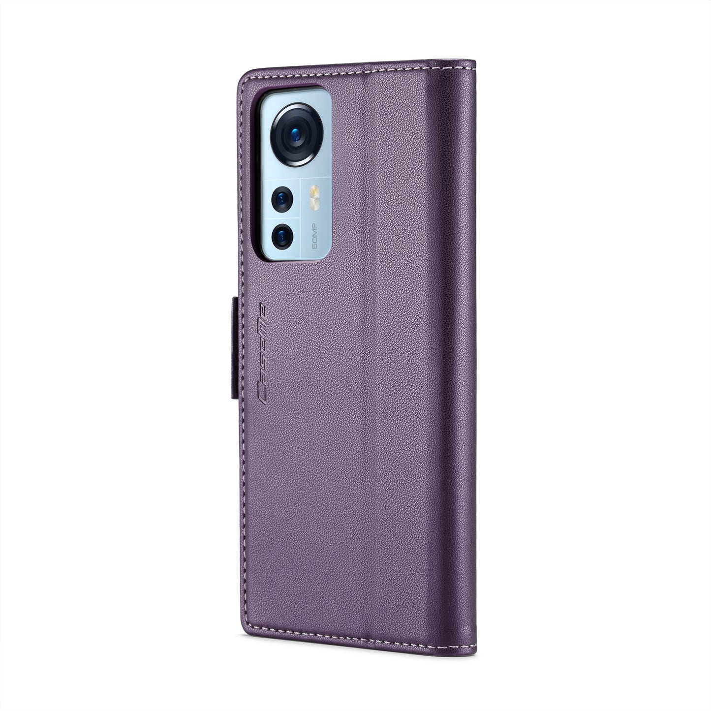 For Xiaomi 12 / 12X / 12S Leather Case - RFID Anti-Theft, Litchi Texture, Wallet & Stand Design