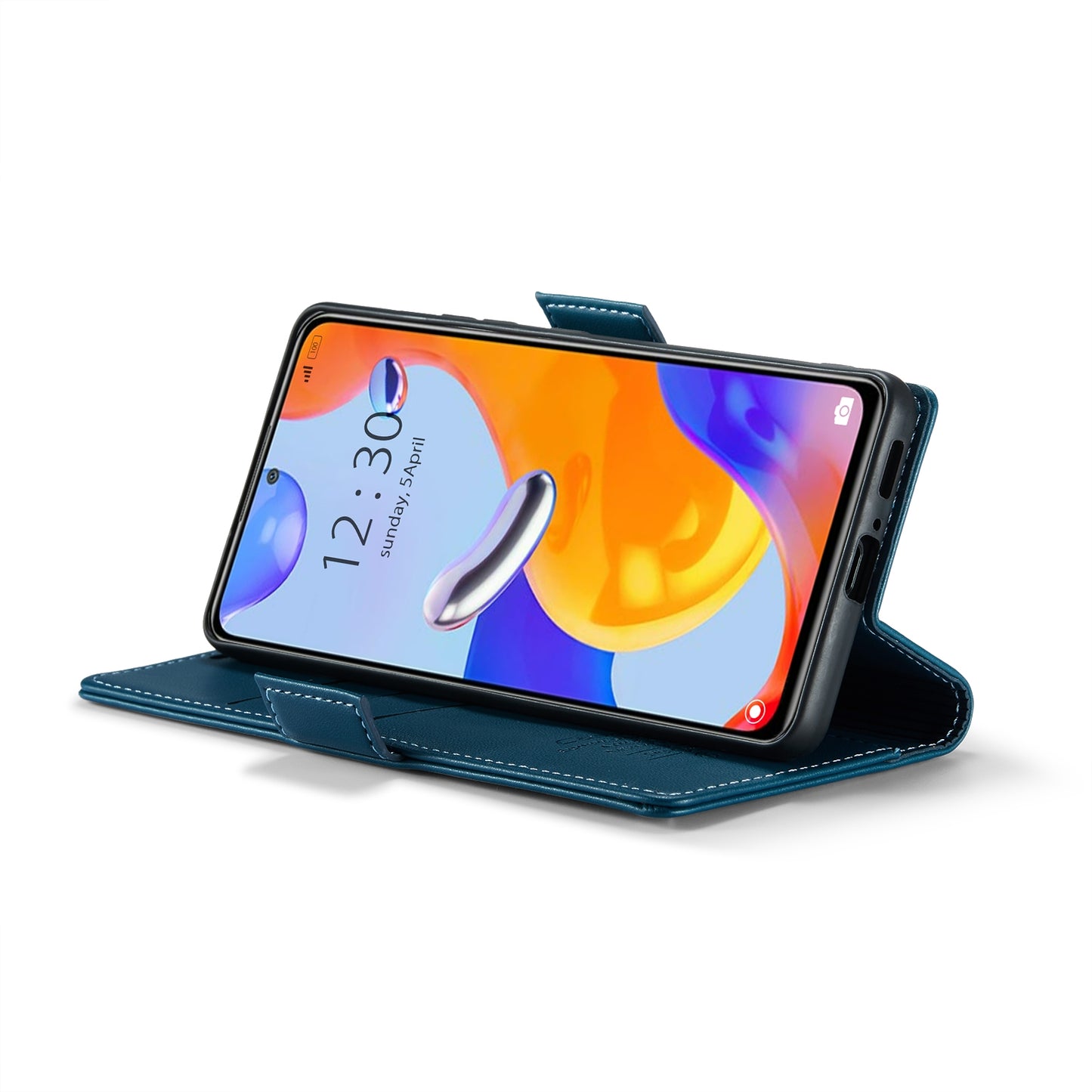For Xiaomi Redmi Note 11 Pro 5G Leather Case - RFID Anti-Theft, Litchi Texture, Wallet & Stand Design