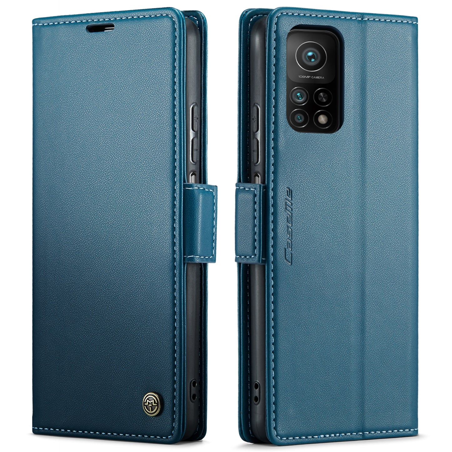 Xiaomi Mi 10T 5G/10T Pro 5G Leather Case - RFID Anti-Theft, Litchi Texture, Wallet & Stand Design
