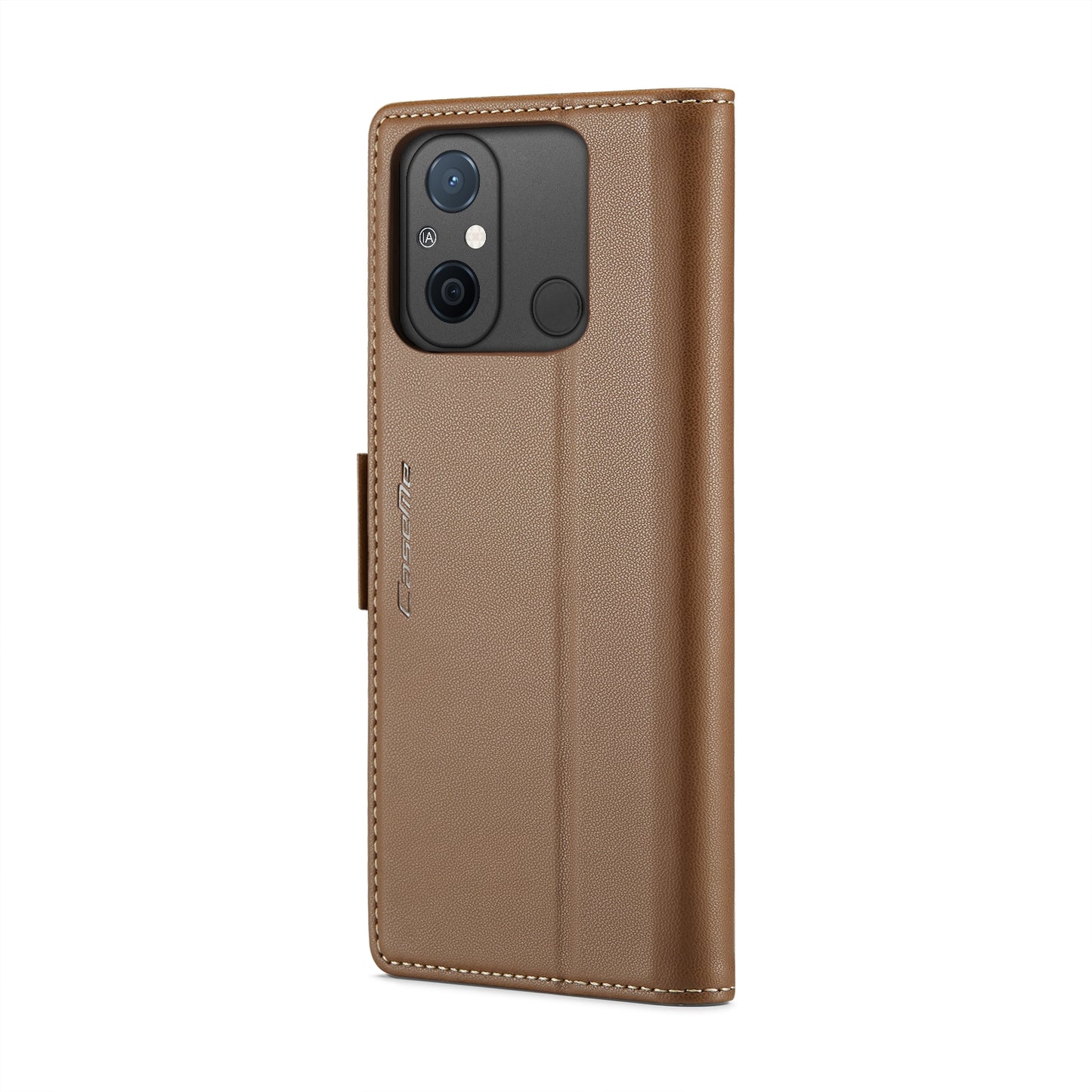 For Xiaomi Redmi 11A / 12C Leather Case - RFID Anti-Theft, Litchi Texture, Wallet & Stand Design