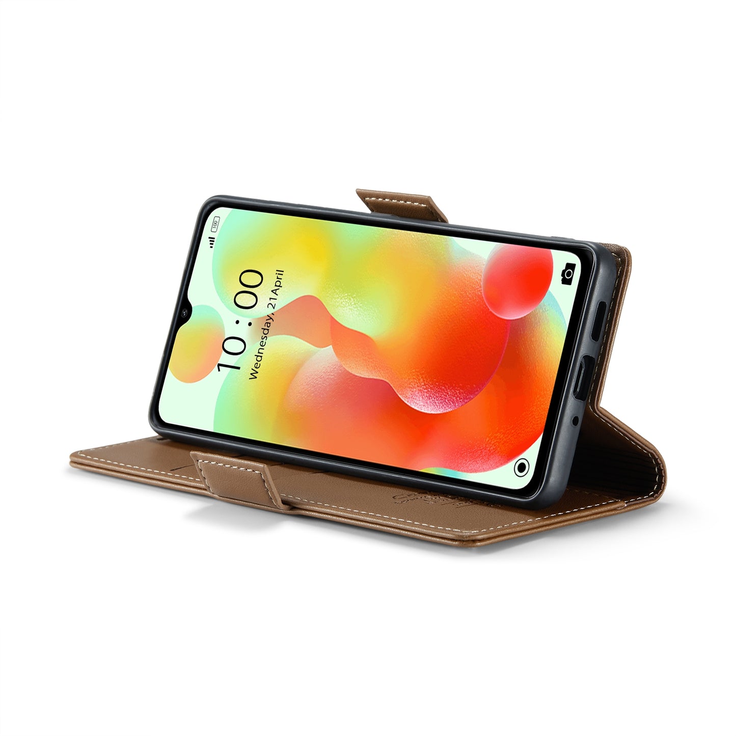 For Xiaomi Redmi 11A / 12C Leather Case - RFID Anti-Theft, Litchi Texture, Wallet & Stand Design