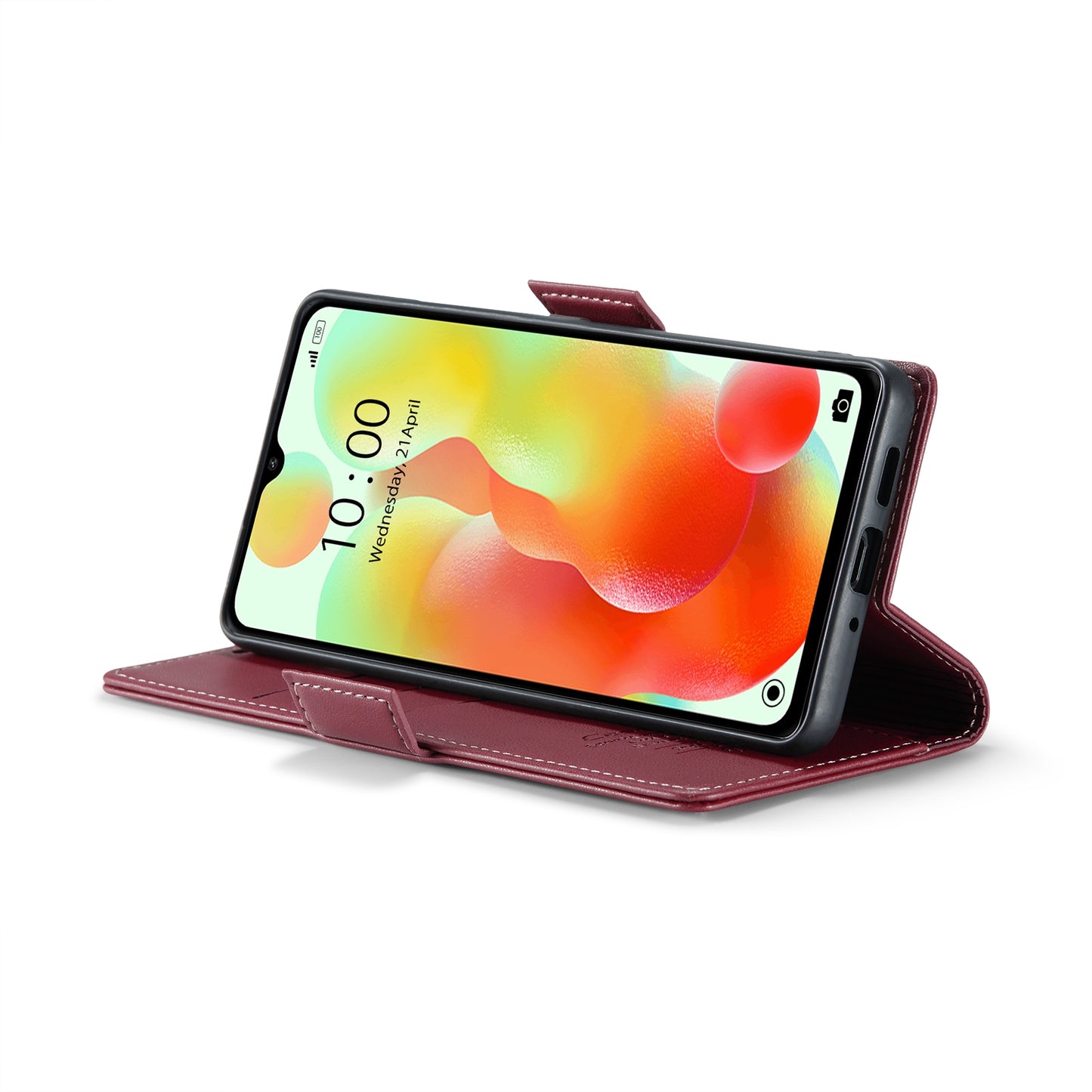 For Xiaomi Redmi 11A / 12C Leather Case - RFID Anti-Theft, Litchi Texture, Wallet & Stand Design