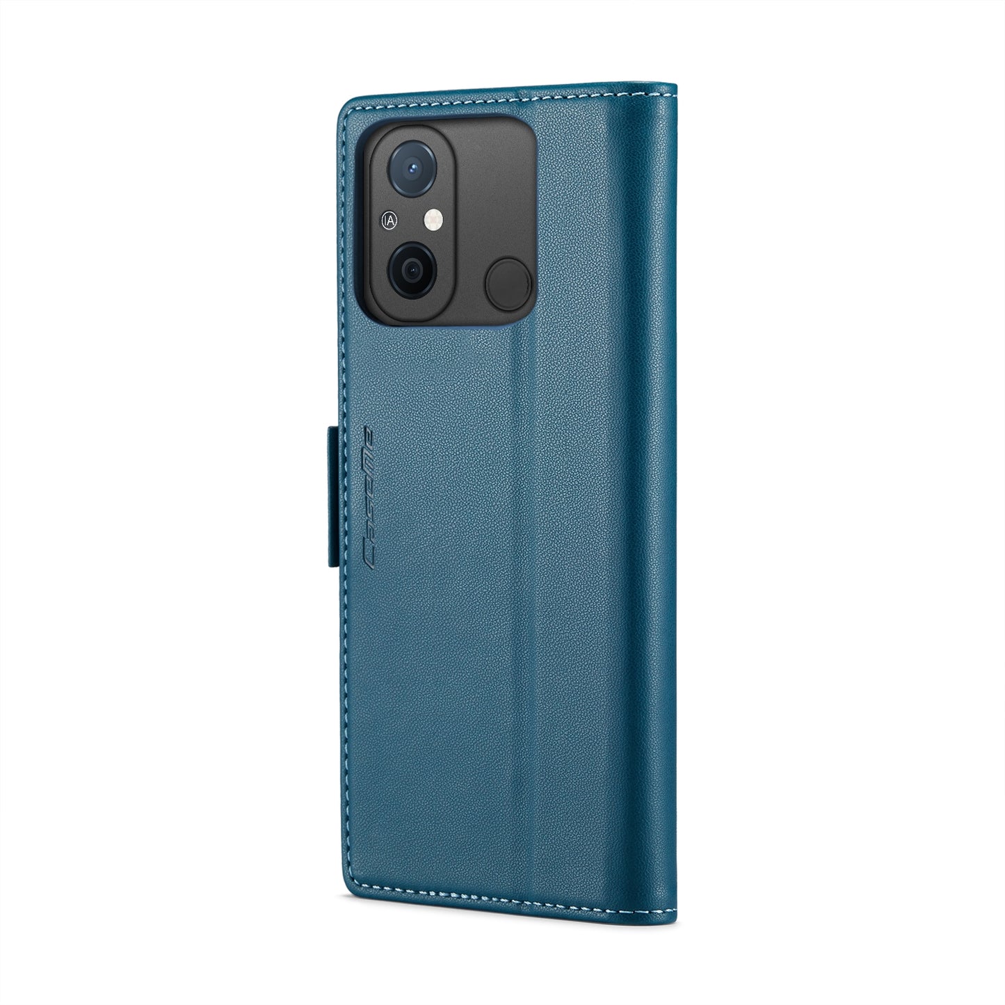 For Xiaomi Redmi 11A / 12C Leather Case - RFID Anti-Theft, Litchi Texture, Wallet & Stand Design