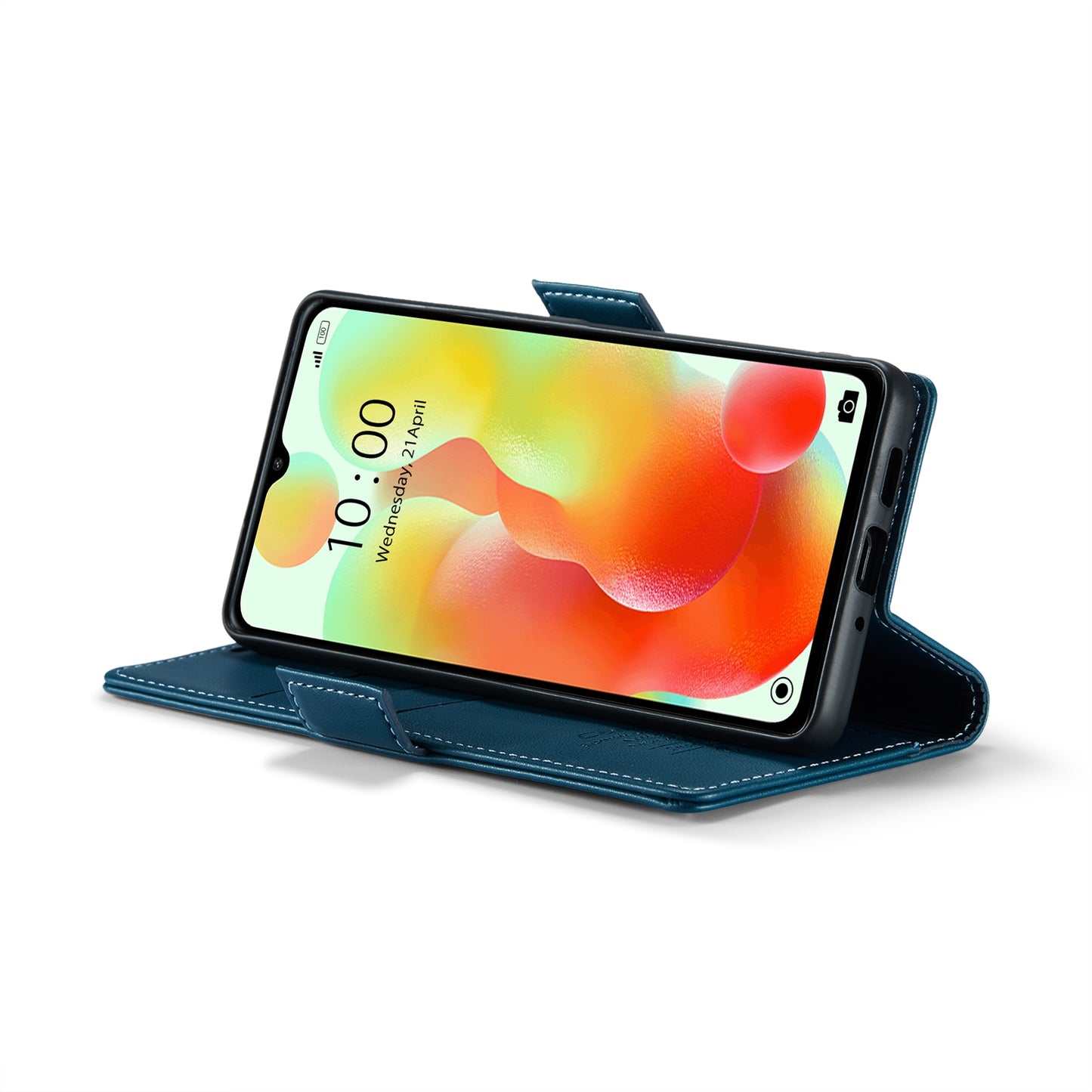 For Xiaomi Redmi 11A / 12C Leather Case - RFID Anti-Theft, Litchi Texture, Wallet & Stand Design