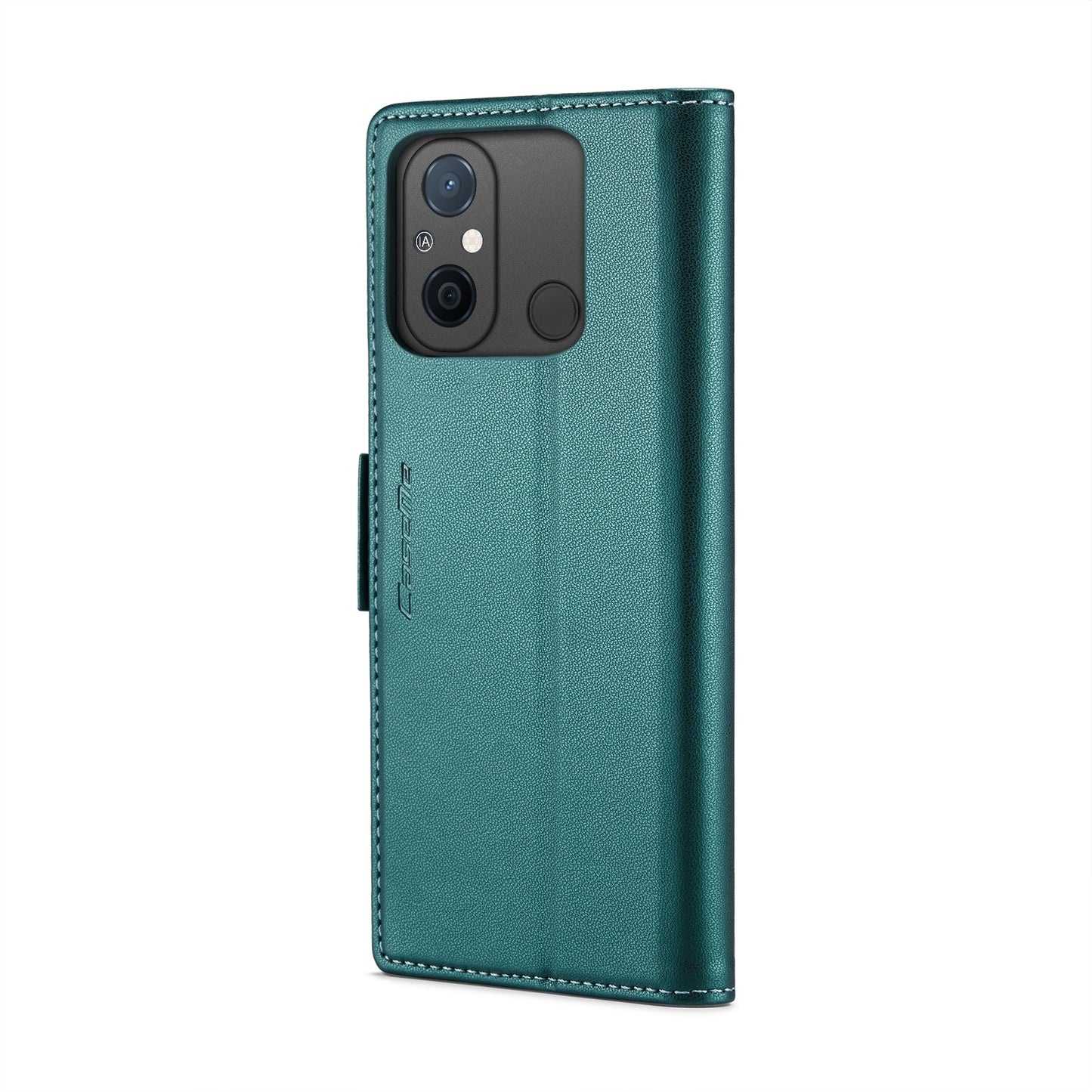 For Xiaomi Redmi 11A / 12C Leather Case - RFID Anti-Theft, Litchi Texture, Wallet & Stand Design