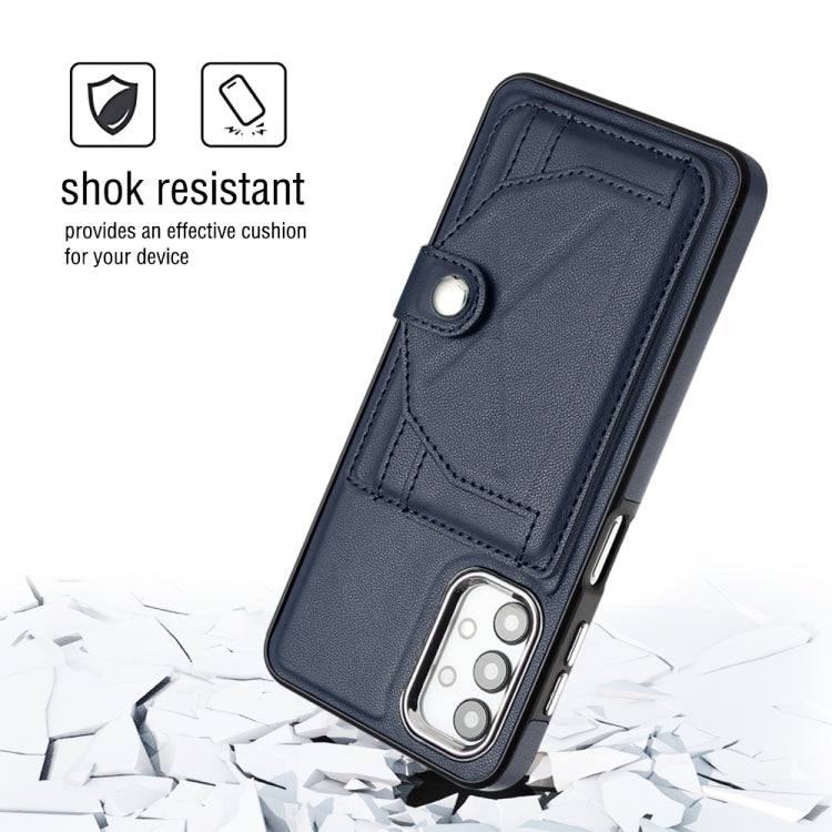 For Samsung Galaxy A23 4G/F23 5G/M23 5G Leather Case - Shockproof with Card Holder, Durable Design
