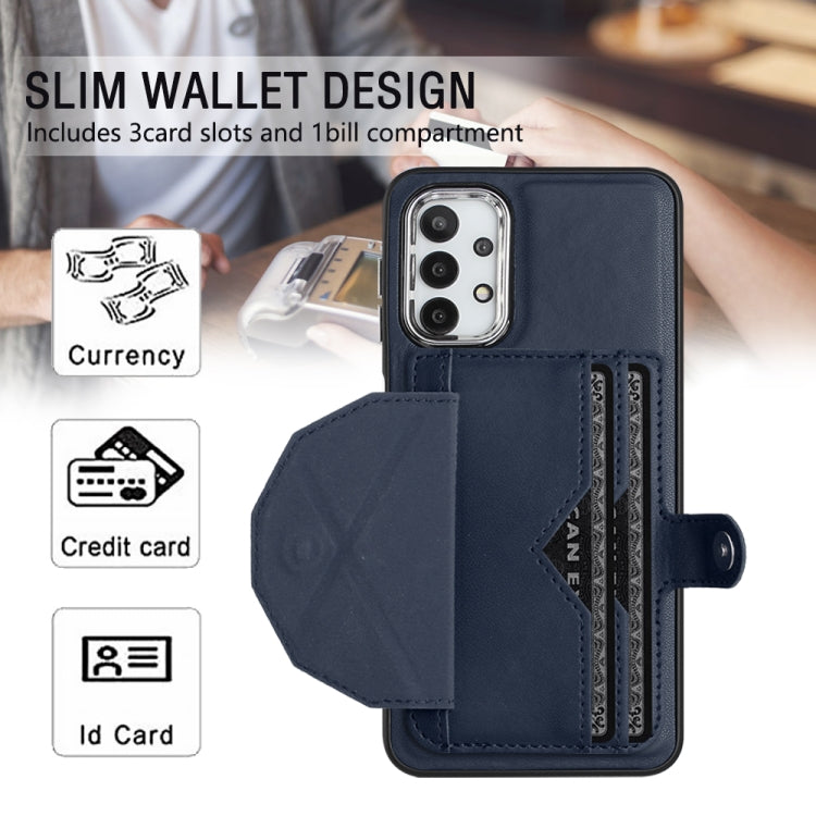 For Samsung Galaxy A23 4G/F23 5G/M23 5G Leather Case - Shockproof with Card Holder, Durable Design