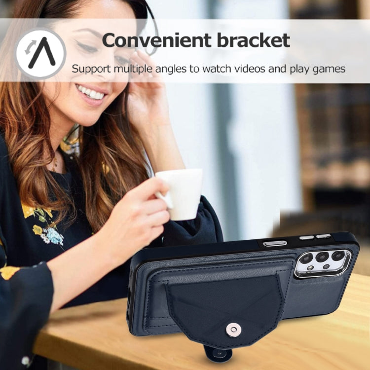 For Samsung Galaxy A23 4G/F23 5G/M23 5G Leather Case - Shockproof with Card Holder, Durable Design