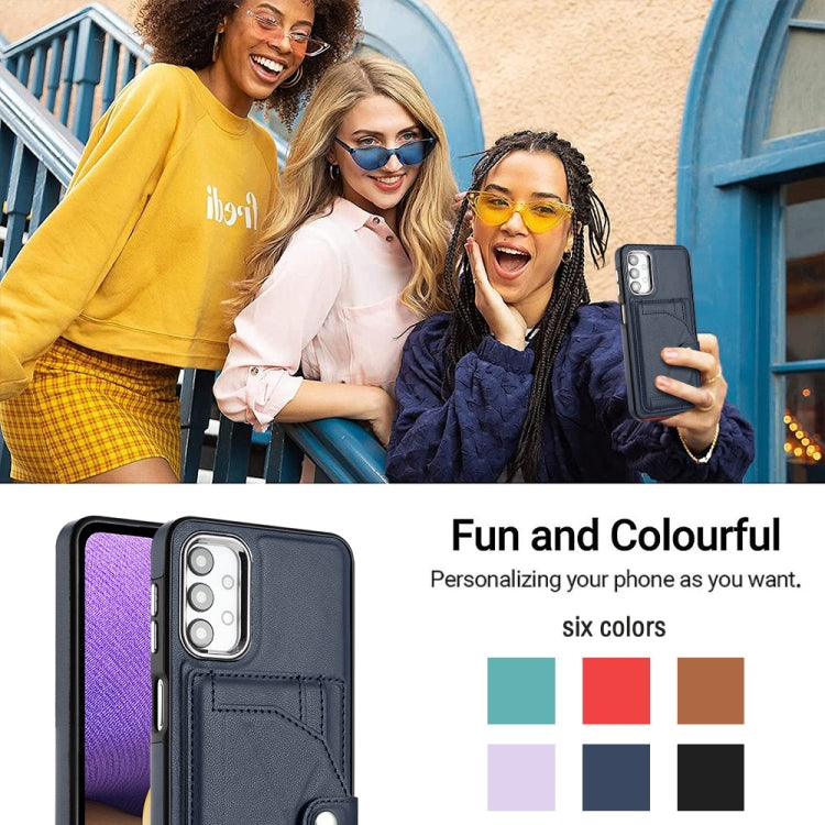 For Samsung Galaxy A23 4G/F23 5G/M23 5G Leather Case - Shockproof with Card Holder, Durable Design