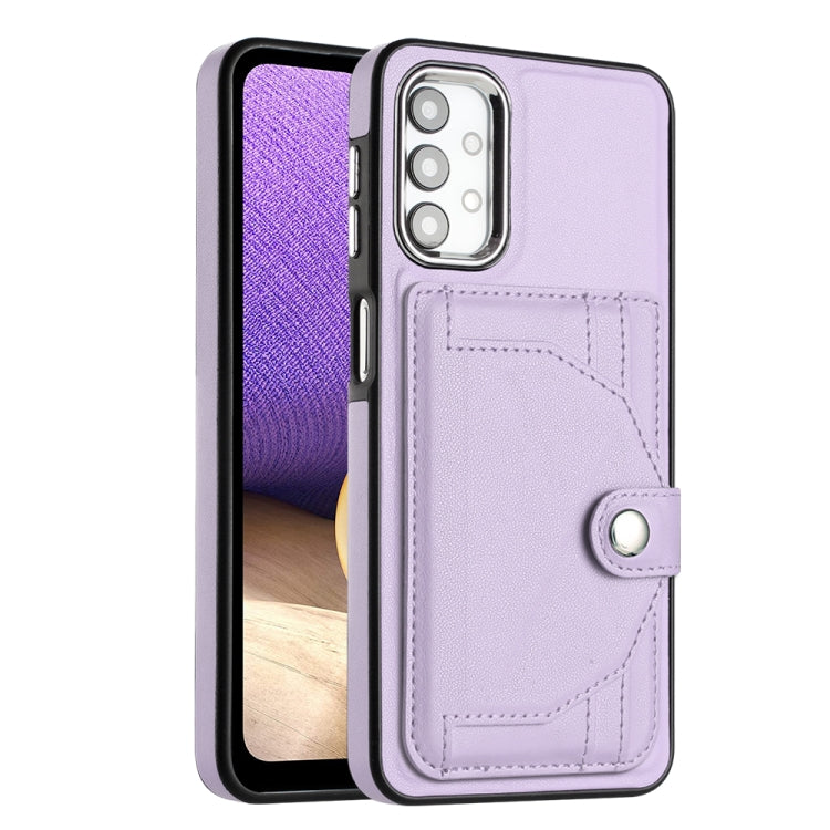 For Samsung Galaxy A23 4G/F23 5G/M23 5G Leather Case - Shockproof with Card Holder, Durable Design