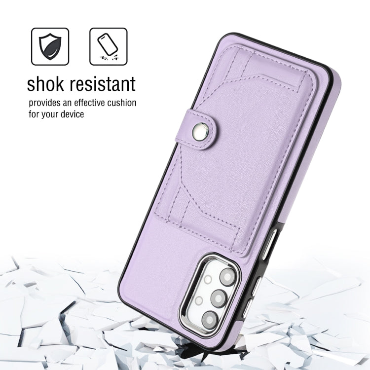 For Samsung Galaxy A23 4G/F23 5G/M23 5G Leather Case - Shockproof with Card Holder, Durable Design