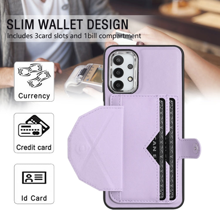 For Samsung Galaxy A23 4G/F23 5G/M23 5G Leather Case - Shockproof with Card Holder, Durable Design